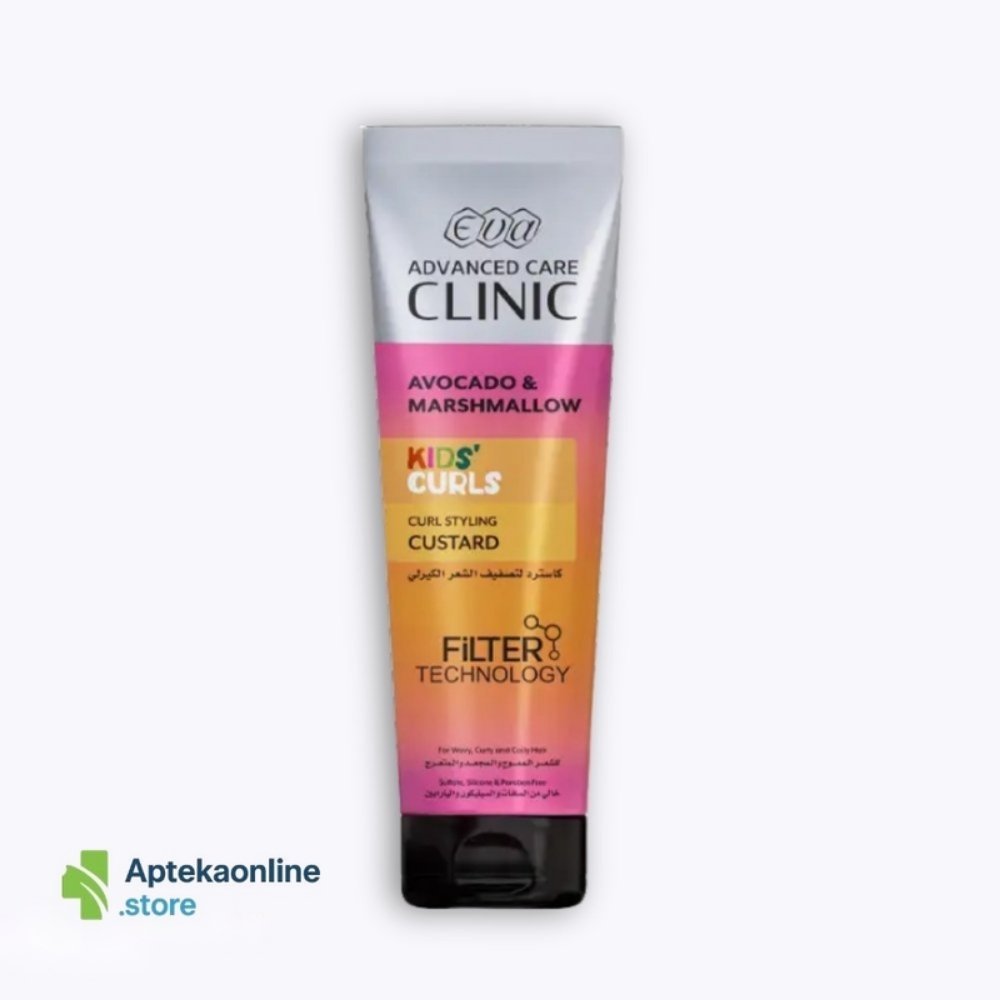 Eva Advanced Care Clinic Kids’ Curls Curl Styling Custard For Wavy, Curly, And Coily Hair 230 Ml