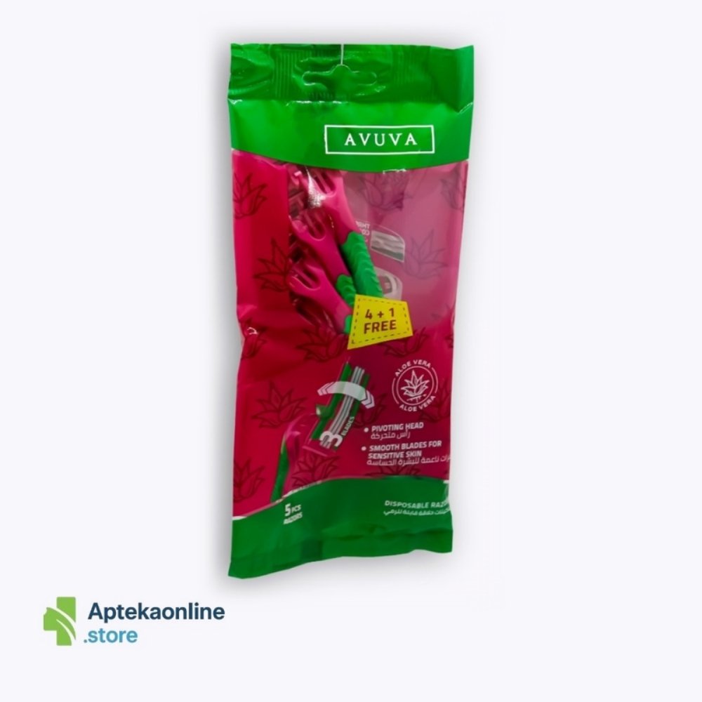 Avuva Sensitive Skin Blades 3 (4+1) Set Off