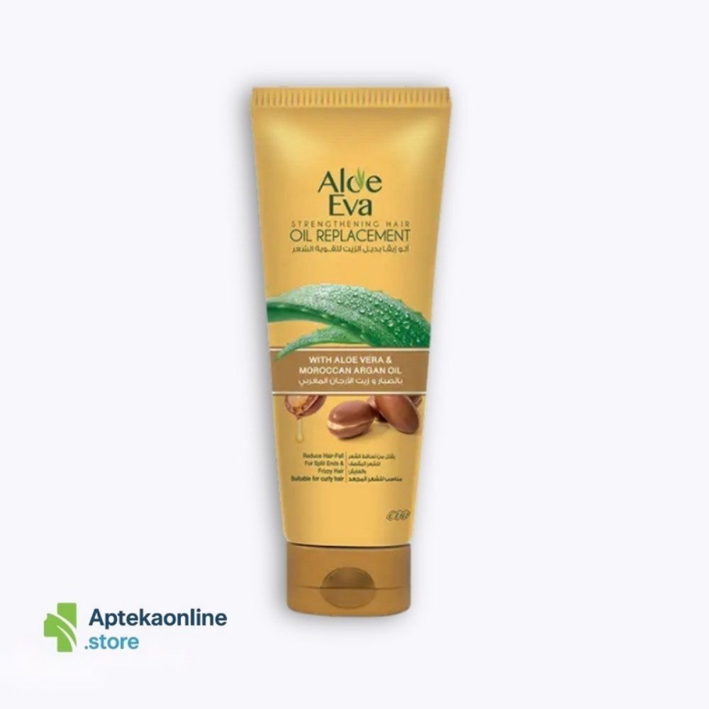 Aloe Eva Hair Strengthening Oil Replacement With Aloe Vera & Moroccan Argan Oil 250 Ml