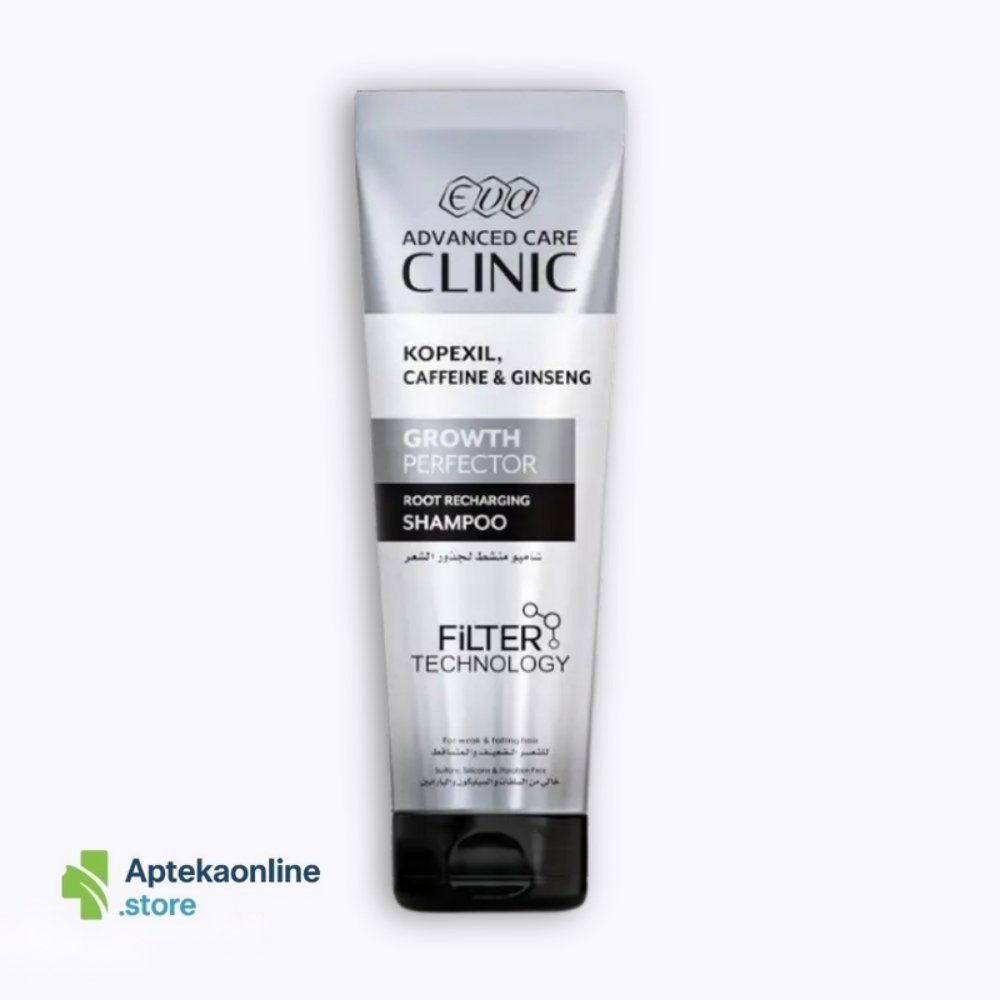 Eva Advanced Care Clinic Growth Perfector Root Recharging Shampoo For Weak & Falling Hair 230 Ml