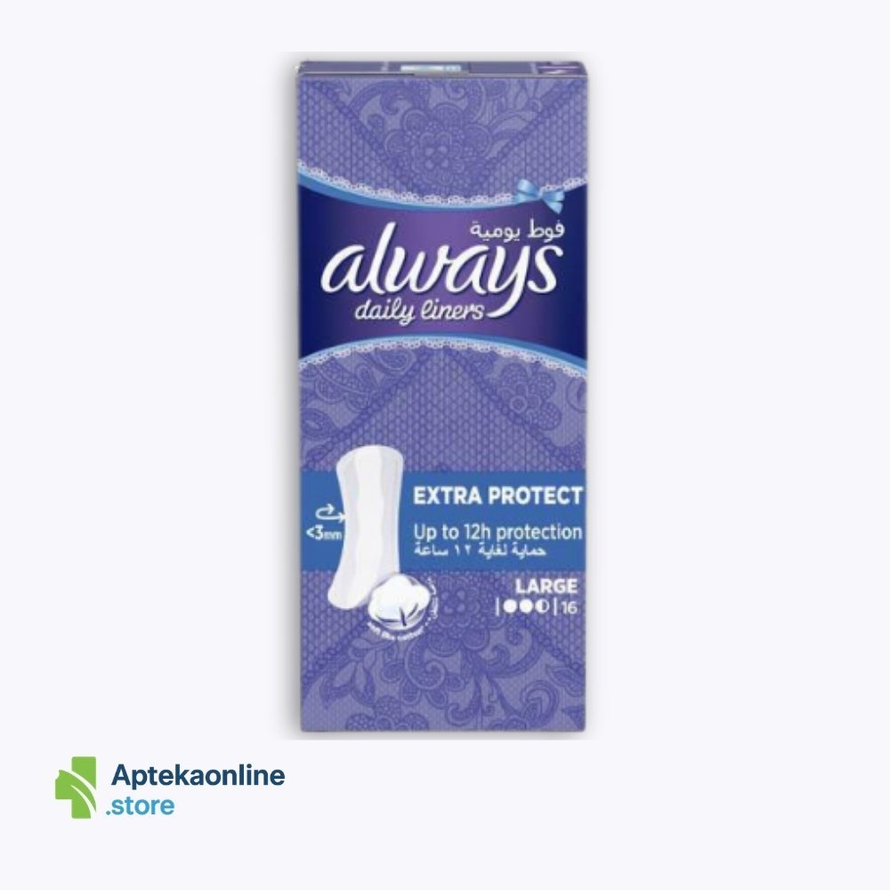 Always Dailyliners Large 16 Pads
