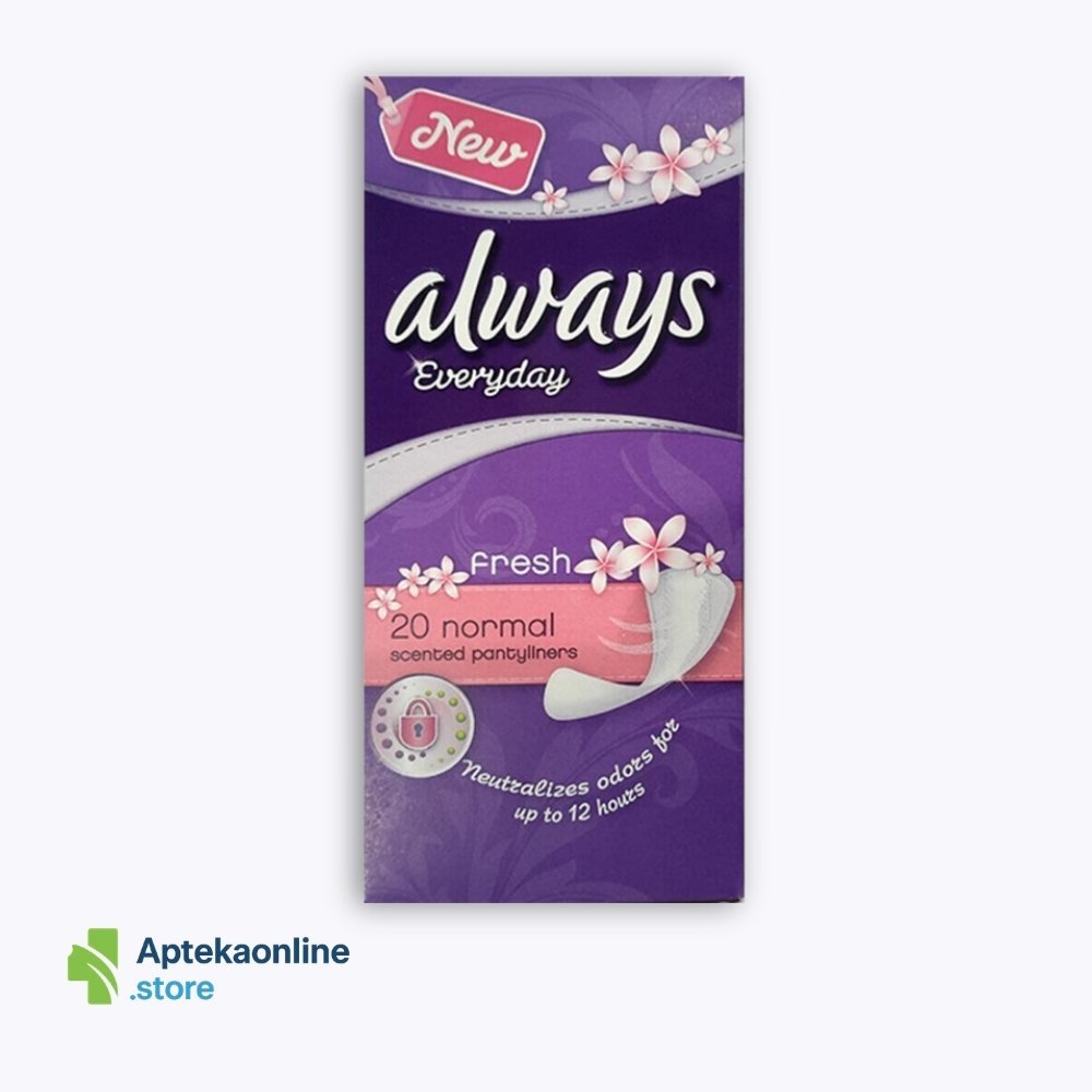 Always Dailyliners Normal 20 Pads