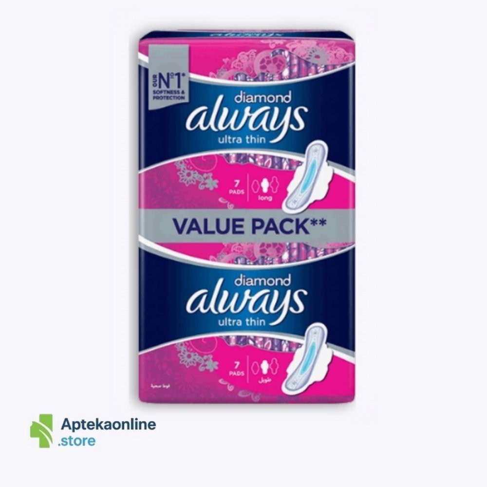 Always Diamond Long 14 Pads