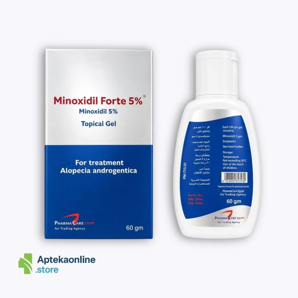 Minoxidil Forte 5% Topical gel 60 g