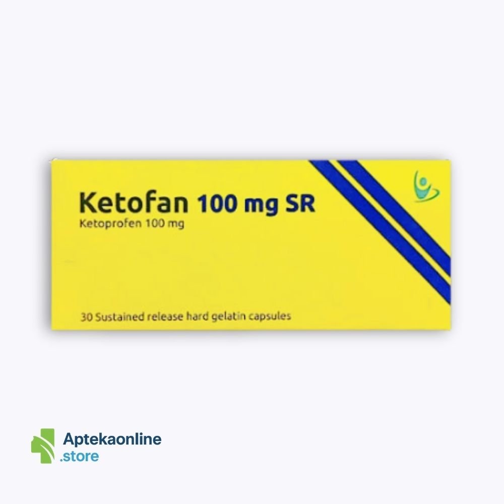 Ketofan 100 mg SR 30 capsules