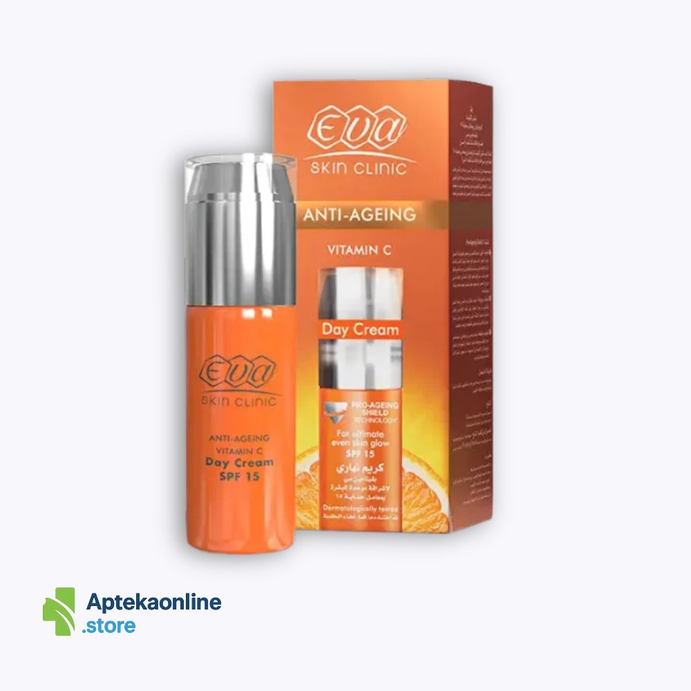 Eva Skin Clinic Anti-Aging Day Cream Vitamin C SPF 15 50 ml
