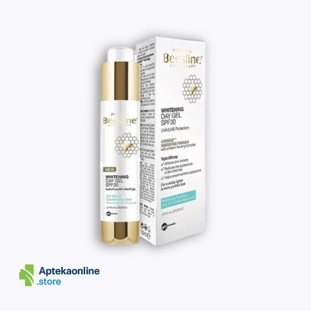 Beesline Apitherapy Whitening day gel SPF 30 50 ml