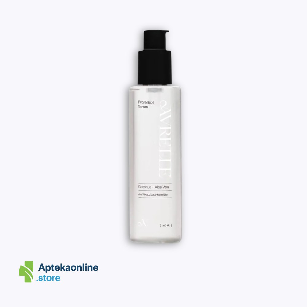 Avrelle Lightweight Leave-In Protective Hair Serum 3 in 1 with Coconut & Aloe Vera for Frizz Control 100 ml