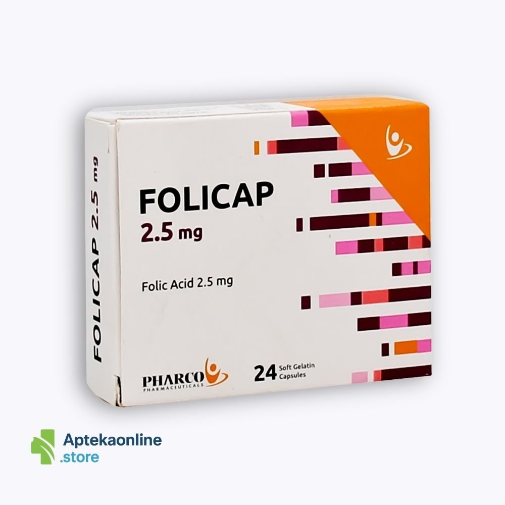 Folicap 2.5 mg 24 capsules