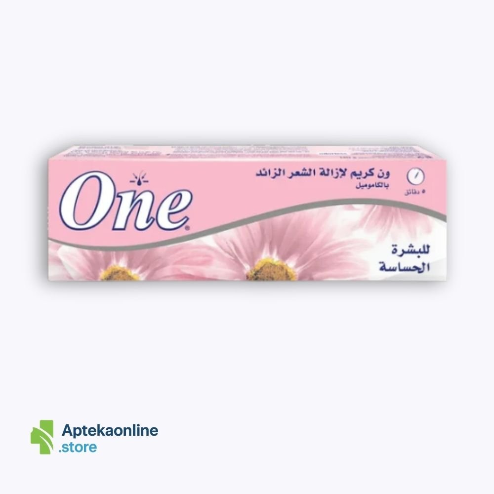 One Hair Removal Cream Chamomile Sensitive 125g