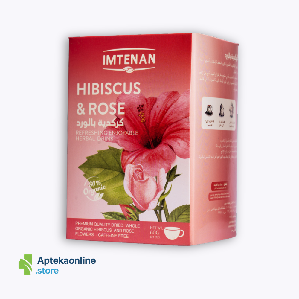 Imtenan Hibiscus and Rose tea 60 g