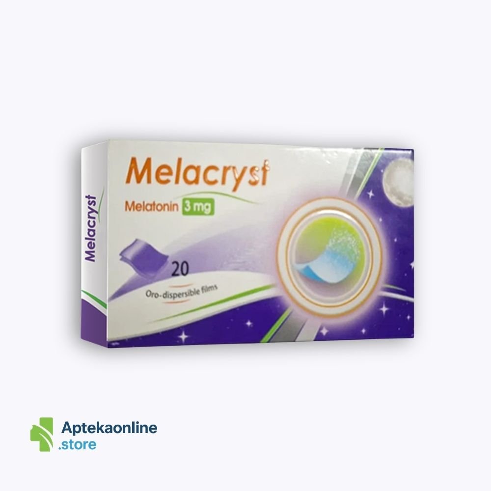 Melacryst 3 mg 20 oro-dispersible film
