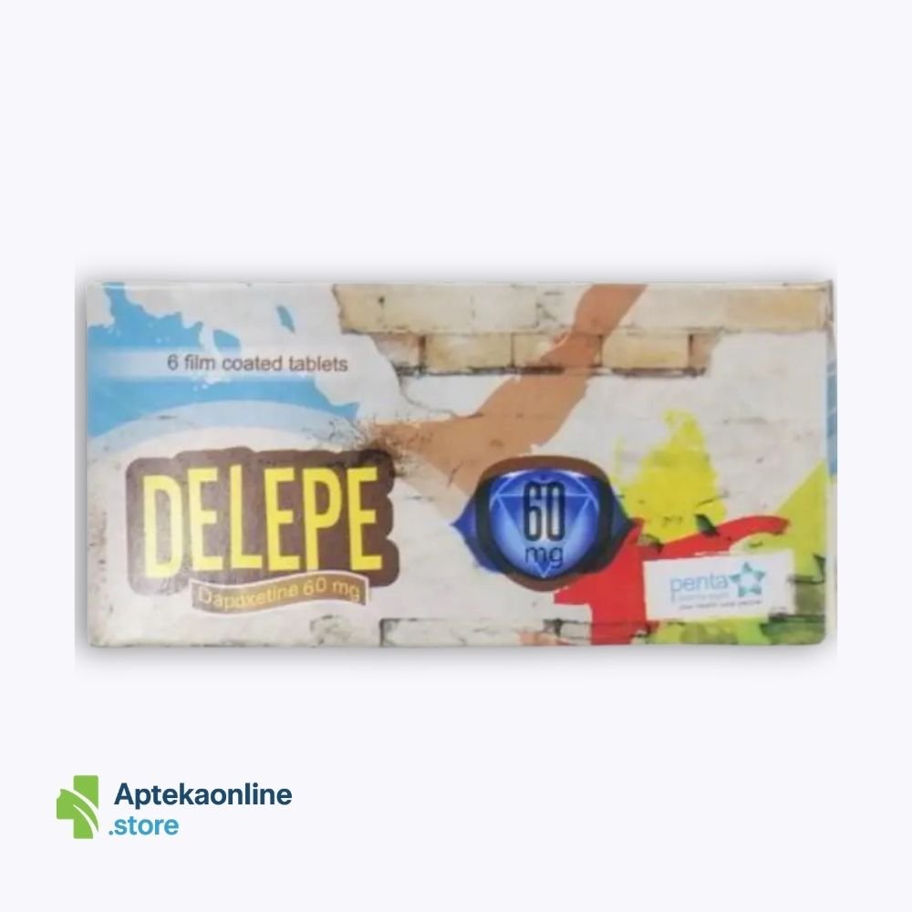 Delepe 60 mg 6 tablets