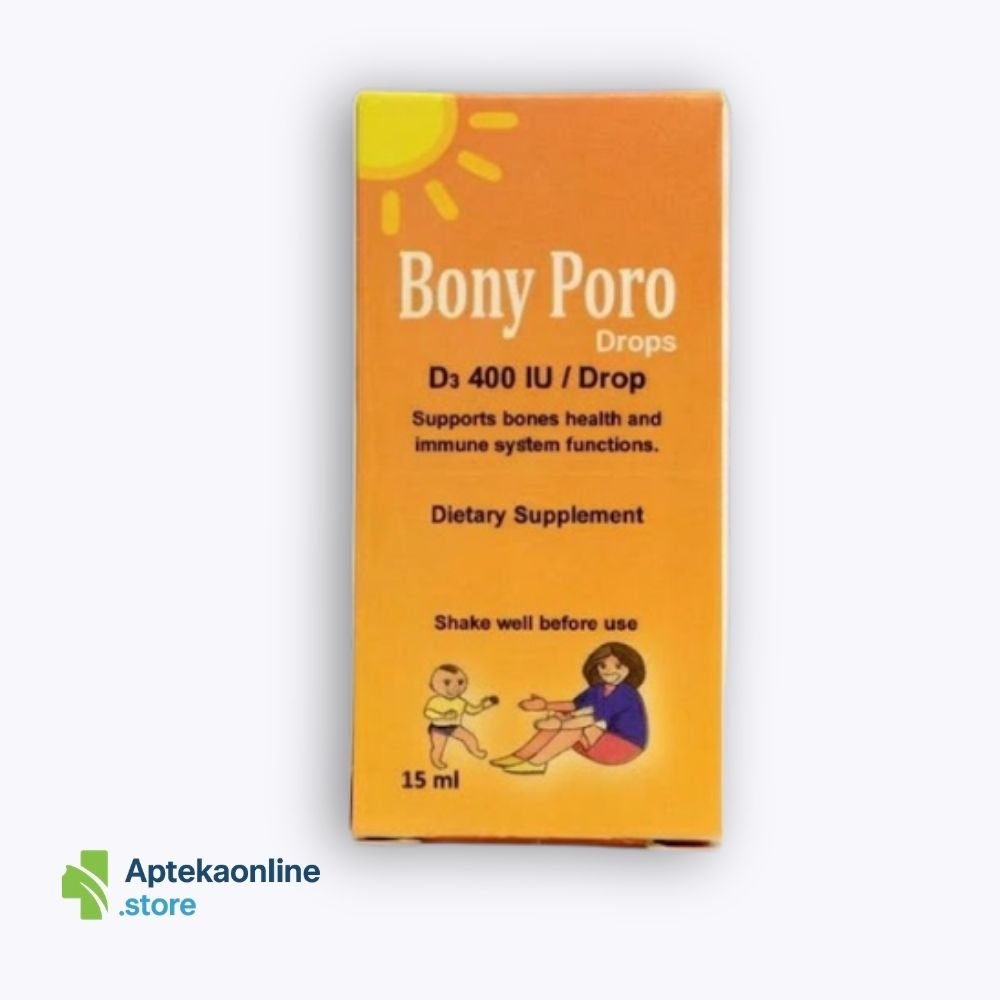 Bony Poro Vitamin D3 Baby drops 15 ml